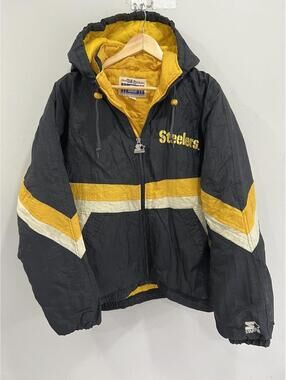 Vintage 90s Pittsburgh Steelers Starter Jacket Zip Up